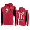 10 scarlet jimmy garoppolo hoodie