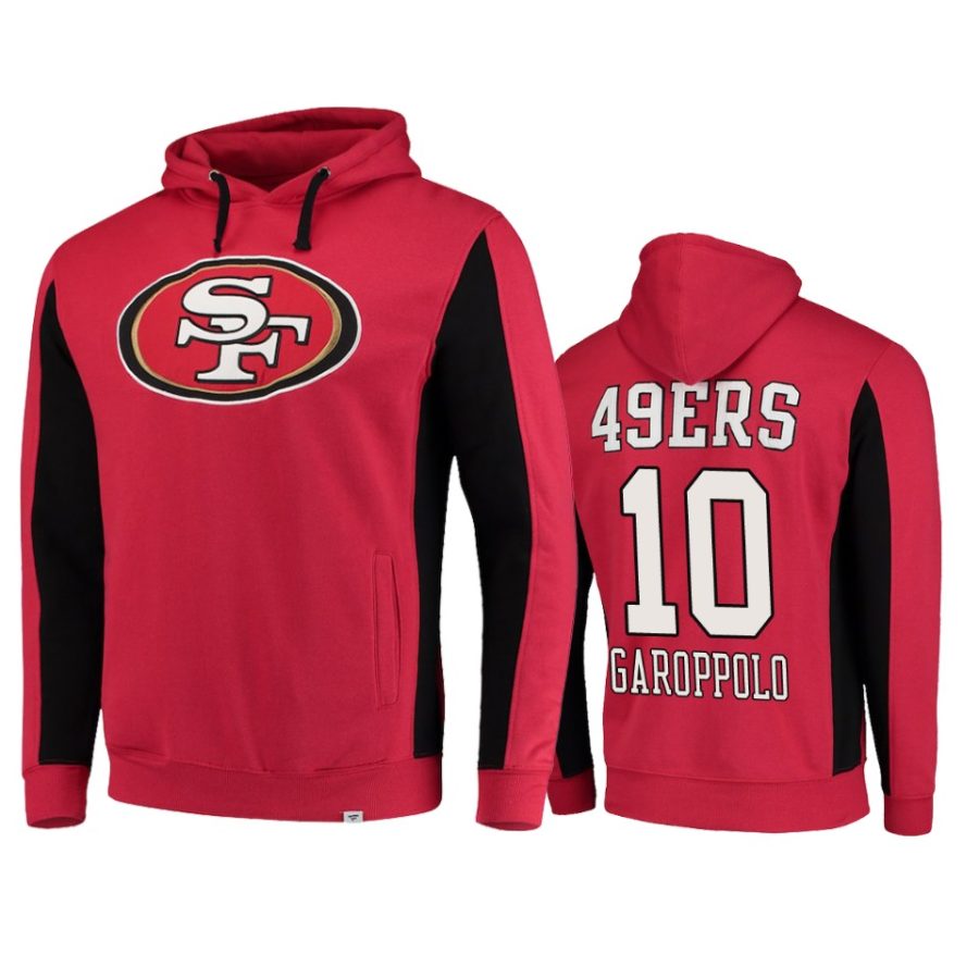 10 scarlet jimmy garoppolo hoodie