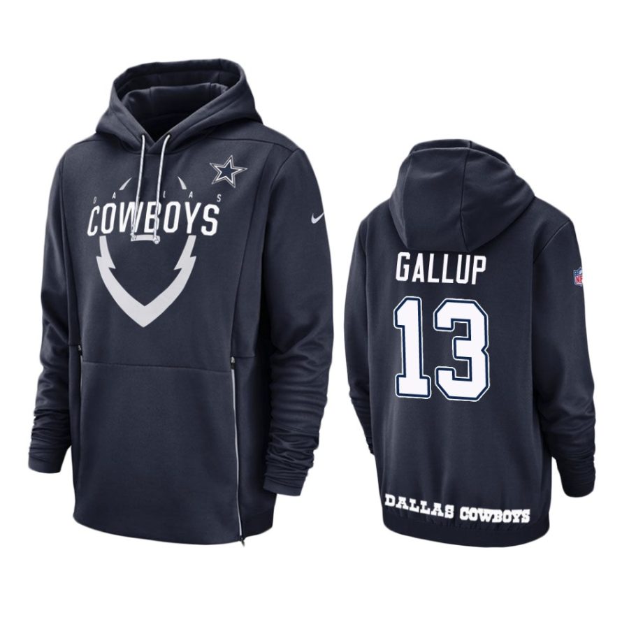 13 michael gallup sideline lockup hoodie