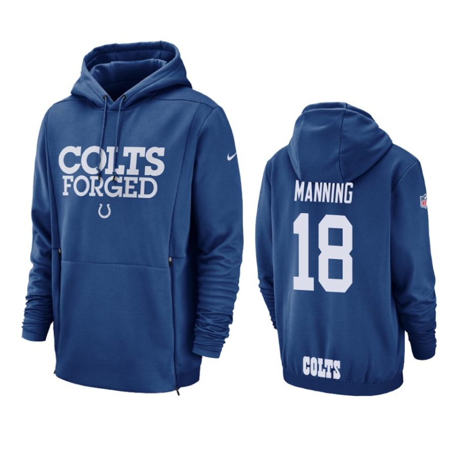 18 peyton manning sideline lockup hoodie