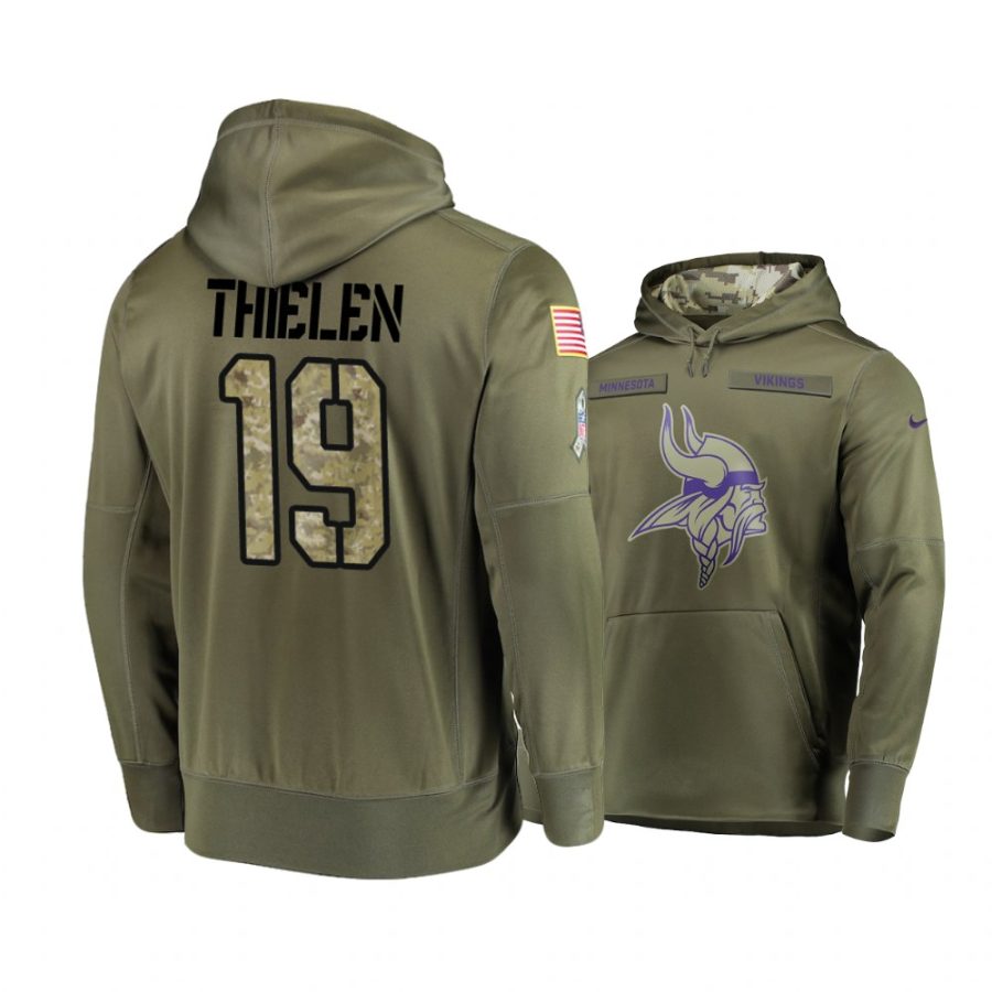 2018 salute to service adam thielen hoodie