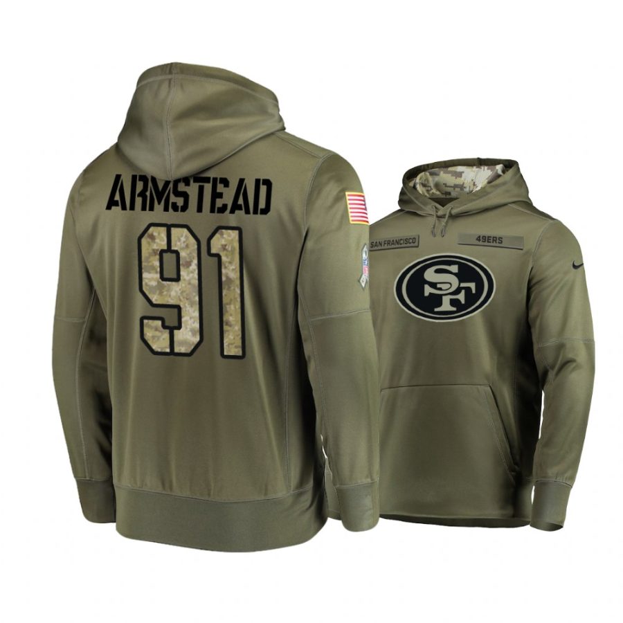 2018 salute to service arik armstead hoodie