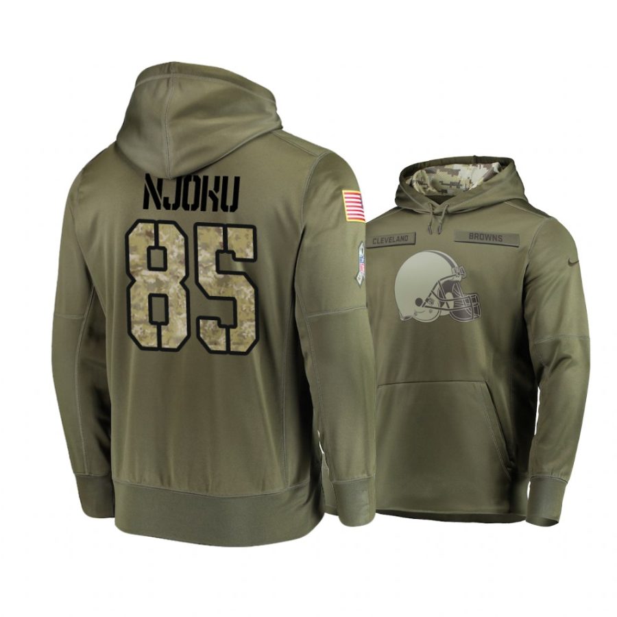 2018 salute to service david njoku hoodie