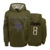 2018 salute to service kirk cousins youth hoodie
