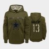 2018 salute to service michael gallup youth hoodie