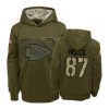 2018 salute to service travis kelce youth hoodie