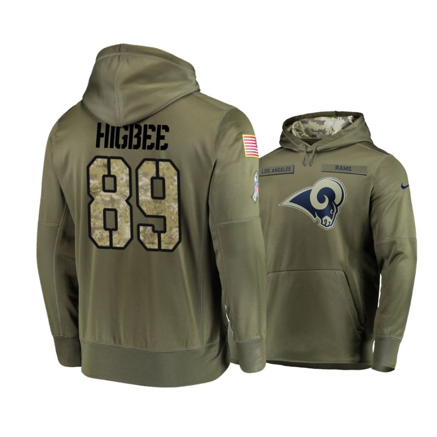 2018 salute to service tyler higbee hoodie