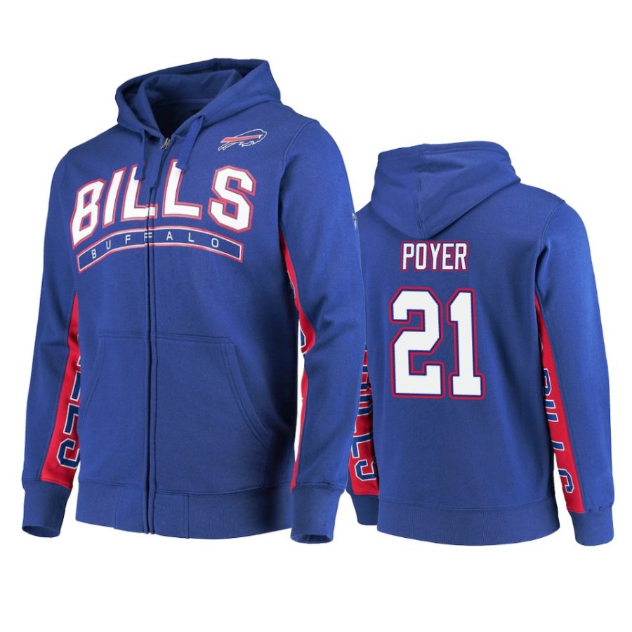 21 royal red jordan poyer hoodie