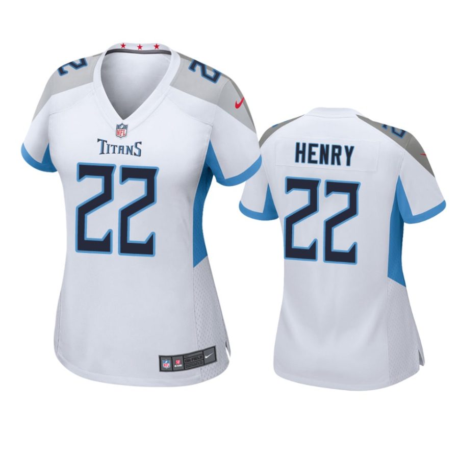 22 derrick henry white game jersey