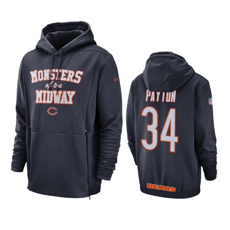 34 walter payton sideline lockup hoodie