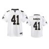 41 alvin kamara white jersey