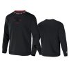 49ers black staple globe pullover hoodie