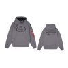 49ers gray alpha industries hoodie