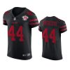 49ers kyle juszczyk black 75th anniversary vapor elite jersey