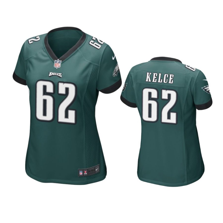 62 jason kelce green game jersey