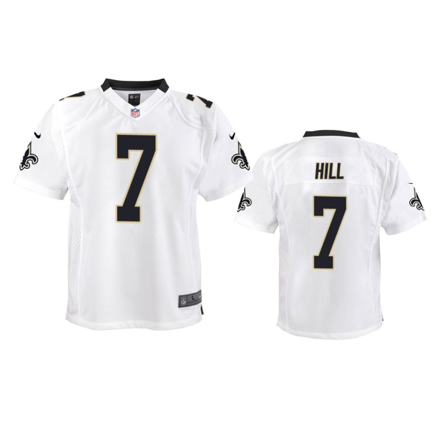 7 taysom hill white jersey