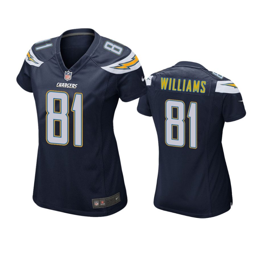 81 mike williams navy game jersey