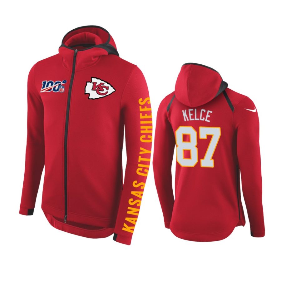 87 red travis kelce hoodie 1a