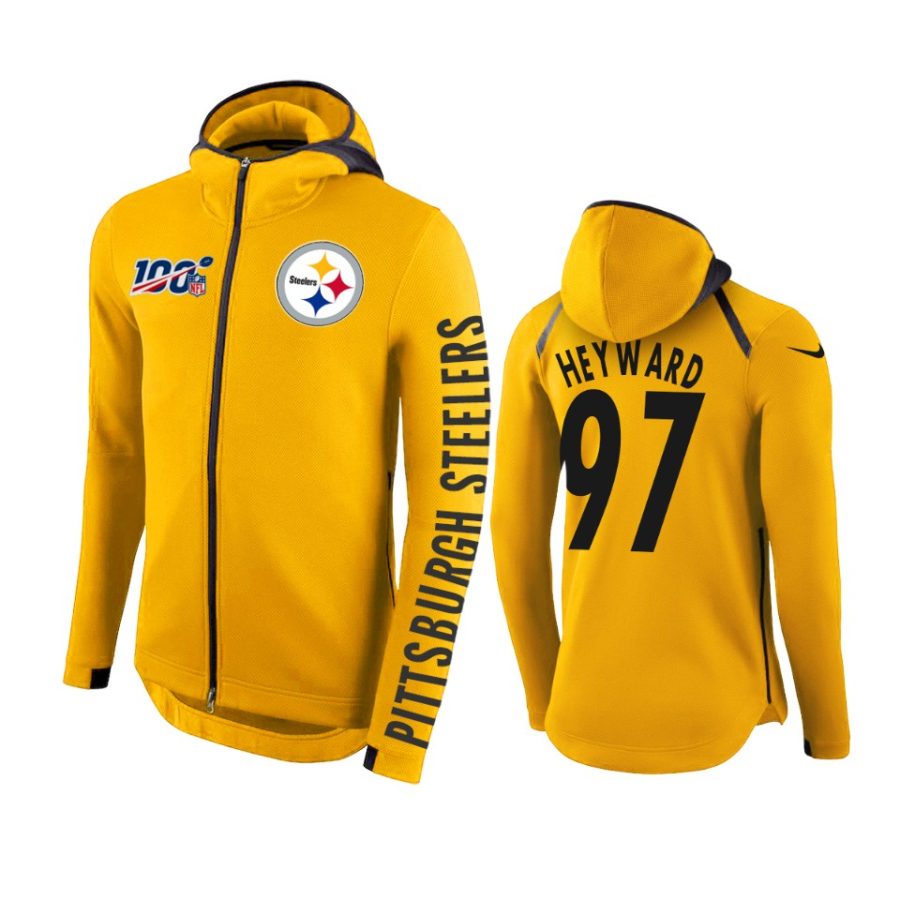 97 gold cameron heyward hoodie