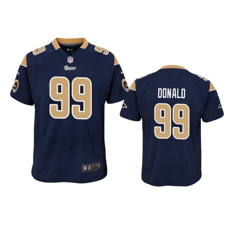 99 aaron donald navy game jersey