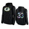 aaron jones packers charcoal 2021 nfl crucial catch hoodie