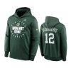 aaron rodgers packers green 2020 nfc north division champions hoodie