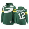 aaron rodgers packers green big face hoodie