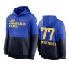 andrew whitworth rams powder blue navy sideline impact lockup hoodie