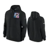 atlanta falcons black 2023 nfl crucial catch club hoodie