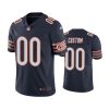 bears 00 custom navy color rush limited jersey