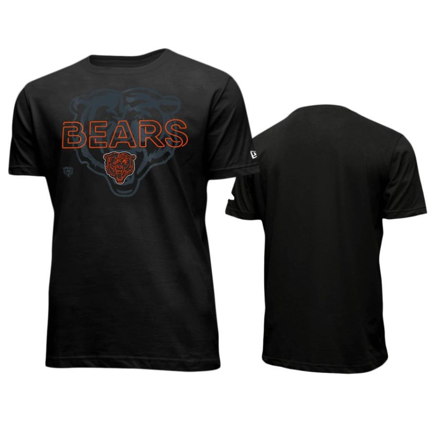 bears black 2020 nfl draft cap hook up t shirt