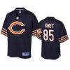 bears cole kmet pro line navy icon jersey