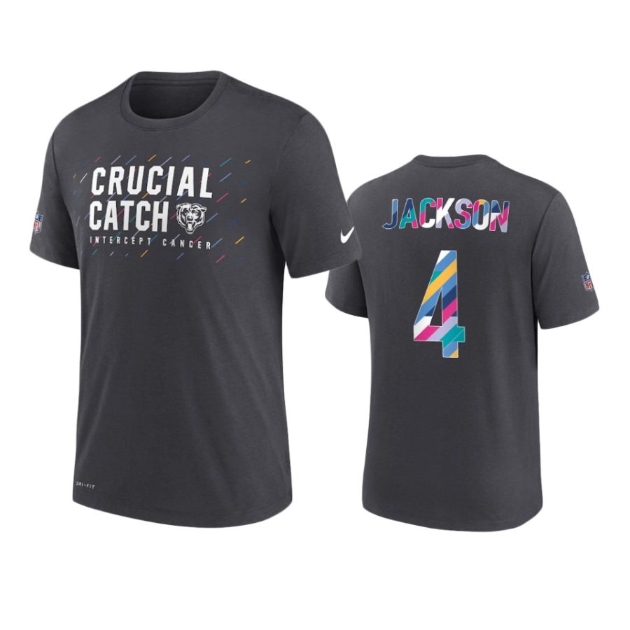 bears eddie jackson charcoal 2021 nfl crucial catch t shirt