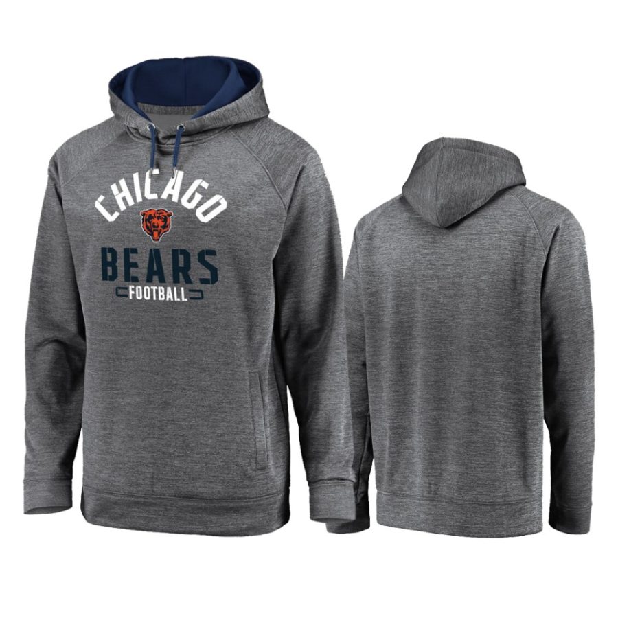 bears gray battle charged raglan hoodie