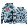 bears navy tie dye pullover hoodie