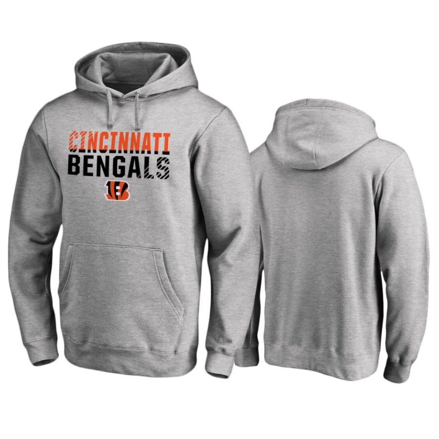 bengals ash iconic fade out hoodie