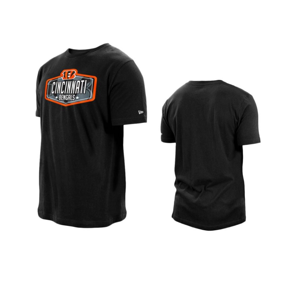 bengals black 2021 nfl draft hook t shirt