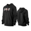 bengals black 2022 nfl draft pullover hoodie