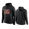 bengals black circuit logo hoodie