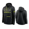 bengals black volt pullover hoodie