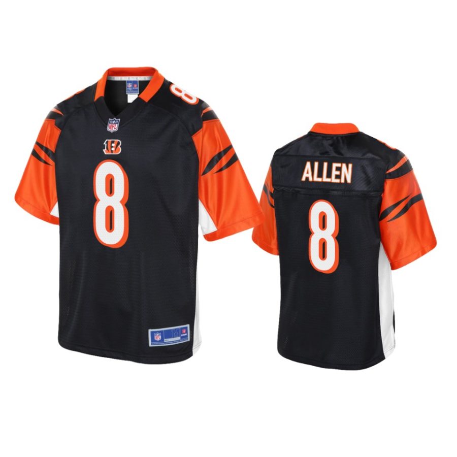 bengals brandon allen black pro line jersey