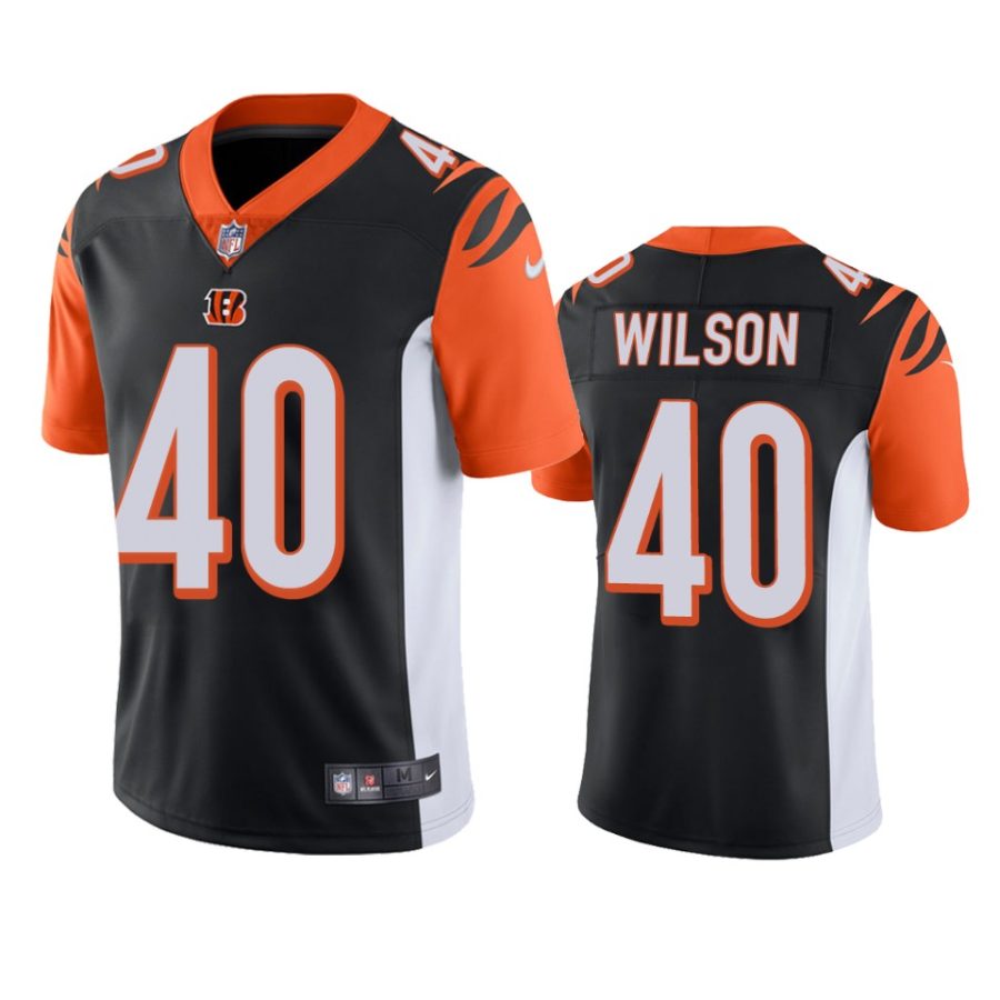 bengals brandon wilson black vapor jersey