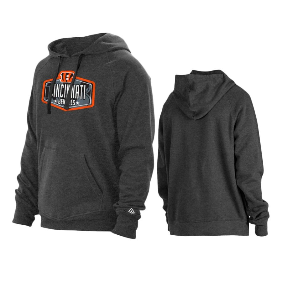 bengals charcoal 2021 nfl draft hook hoodie