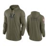 bengals olive 2022 salute to service tonal pullover hoodie