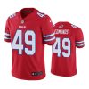 bills 49 tremaine edmunds red color rush limited jersey