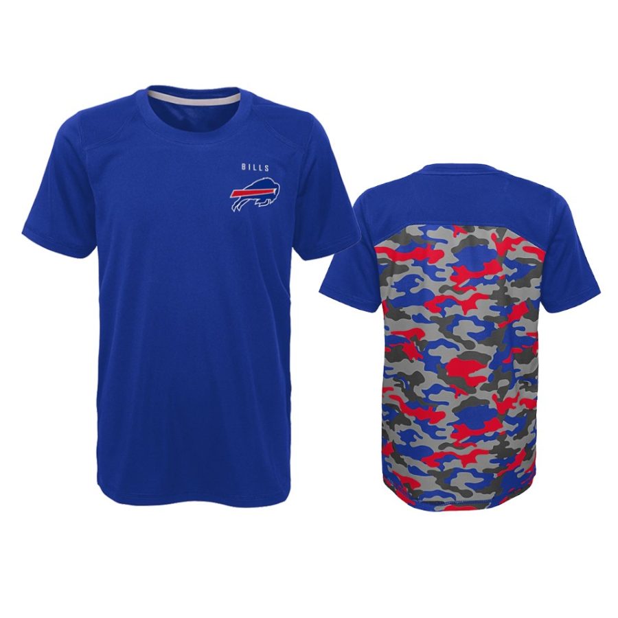 bills camo royal extra yardage t shirt