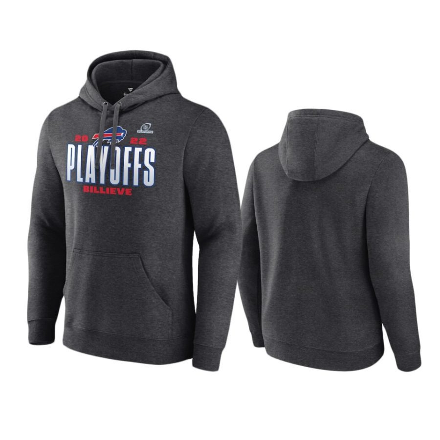 bills charcoal 2022 nfl playoffs our time hoodie