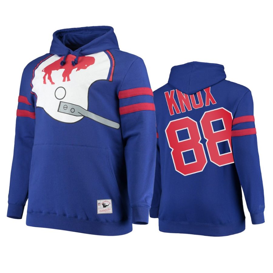 bills dawson knox royal big face hoodie