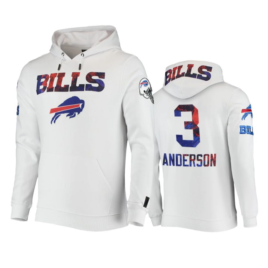 bills derek anderson white americana hoodie