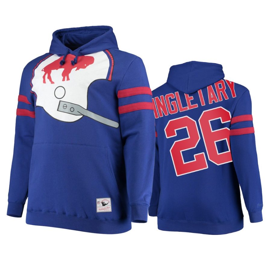 bills devin singletary royal big face hoodie